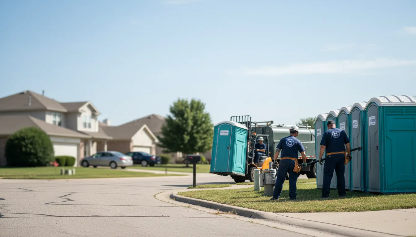Porta Potty Rental in Gum Spring, VA near me